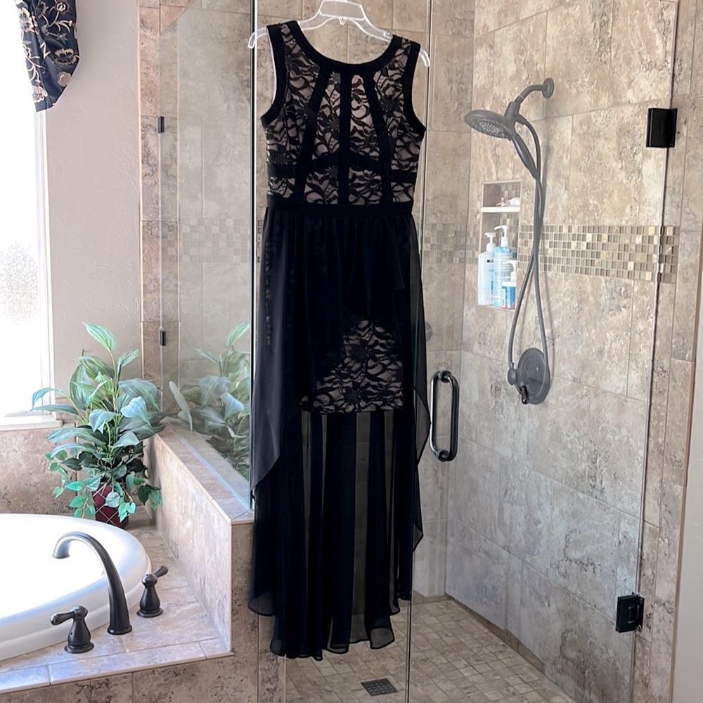 Morgan & Co High Low Dress